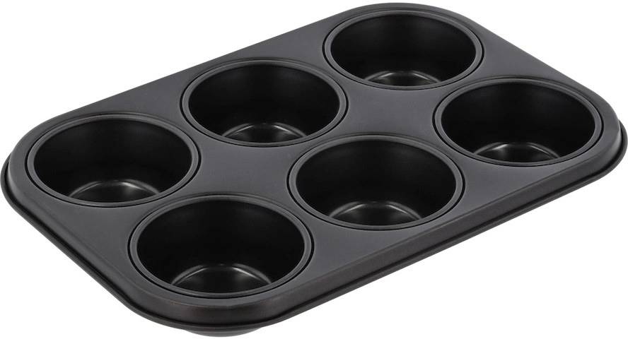 Blomsterbergs Kovová forma na muffiny Latte 27x18,5x3 cm