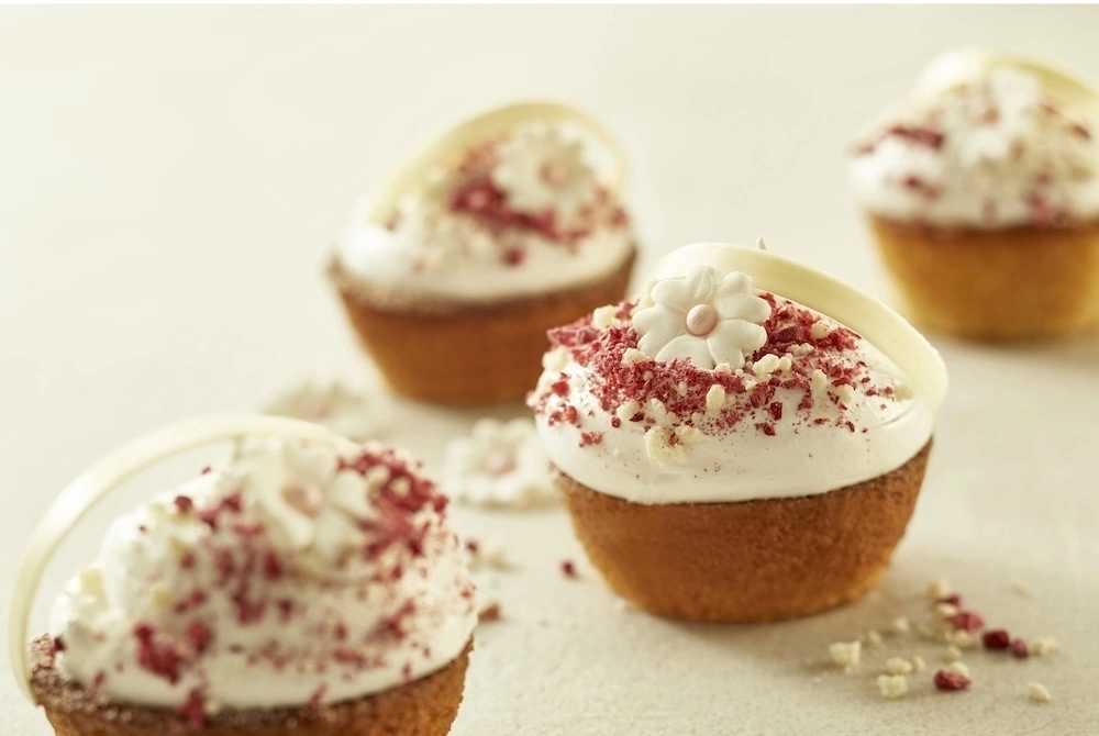 Blomsterbergs Kovová forma na muffiny Latte 27x18,5x3 cm