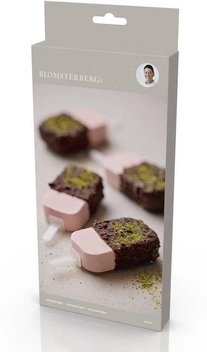 Blomsterbergs Silikonová forma na nanuky (4 ks)