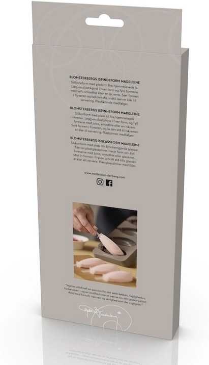 Blomsterbergs Silikonová forma na nanuky (4 ks)