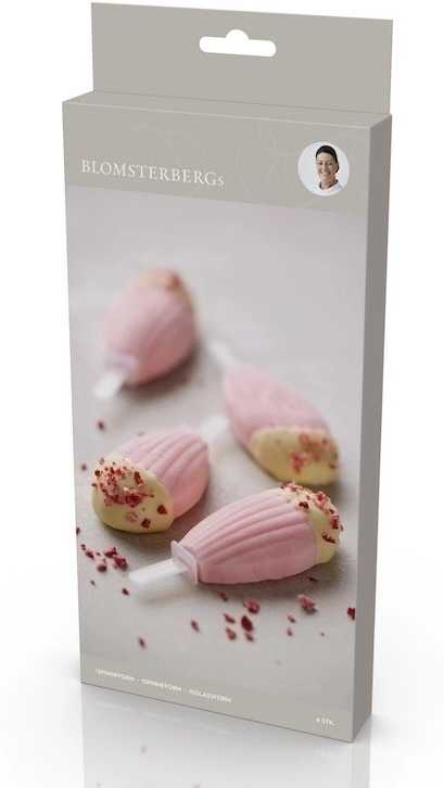 Blomsterbergs Silikonová forma na nanuky (4 ks)