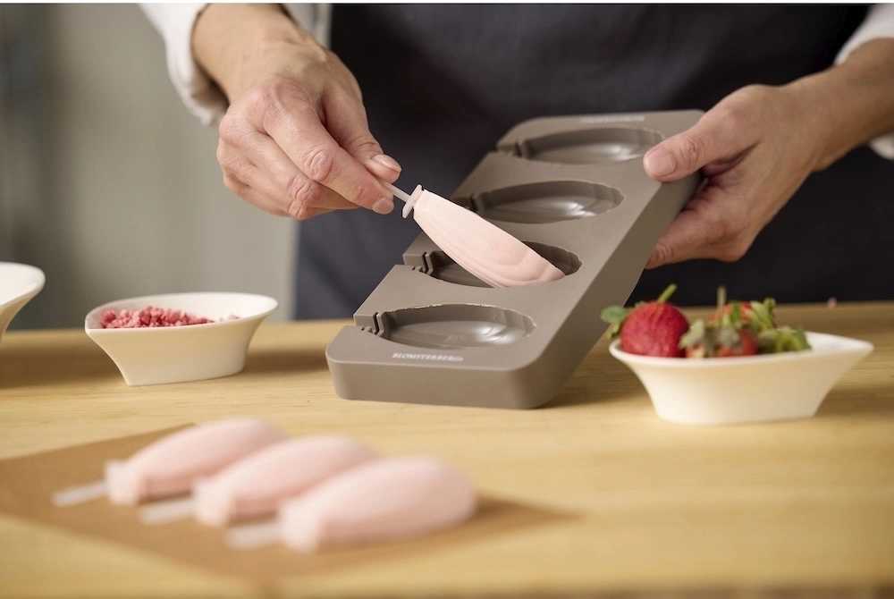 Blomsterbergs Silikonová forma na nanuky (4 ks)