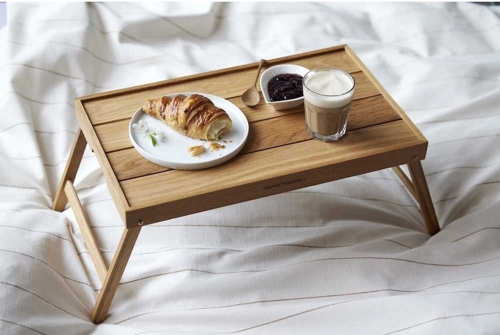 Blomsterbergs Servírovací stolek do postele 64x31,5x23,5 cm