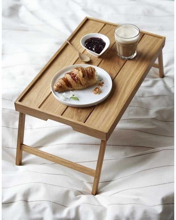 Blomsterbergs Servírovací stolek do postele 64x31,5x23,5 cm