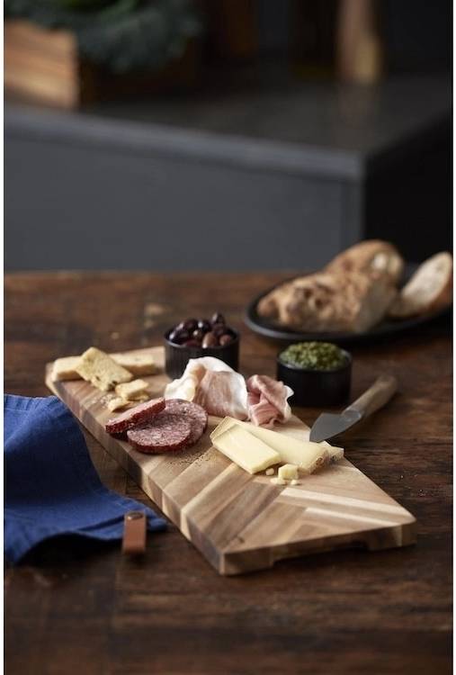 Holm Servírovací prkénko z akáciového dřeva 45x16,5x1,9 cm