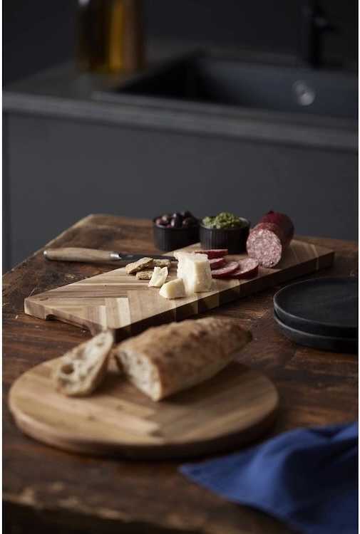 Holm Servírovací prkénko z akáciového dřeva 45x16,5x1,9 cm