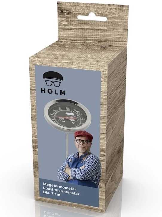 Holm Teploměr na pečení masa 7 cm