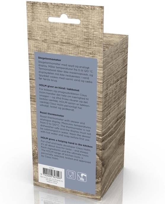 Holm Teploměr na pečení masa 7 cm