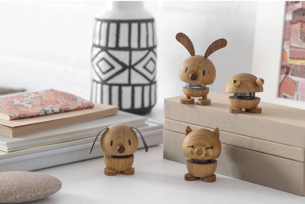 Hoptimist Figurka Hoptimist Kočka Dub