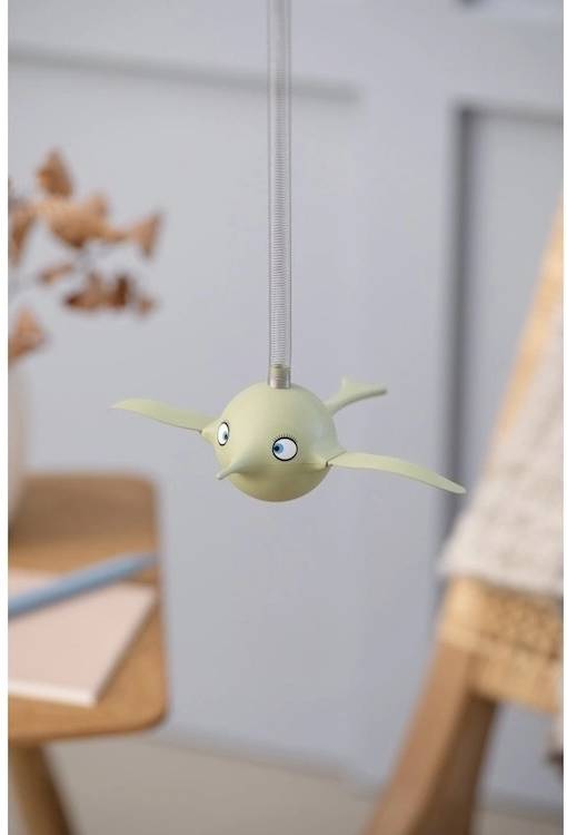 Hoptimist Visící figurka Hoptimist Soft Birdie S Olive