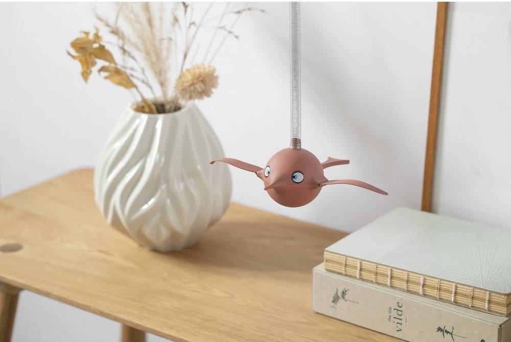 Hoptimist Visící figurka Hoptimist Soft Birdie M Ruby