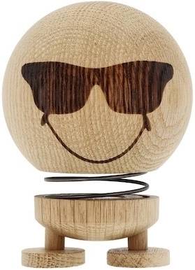 Hoptimist Figurka Hoptimist Smiley Cool M Neopracovaný dub