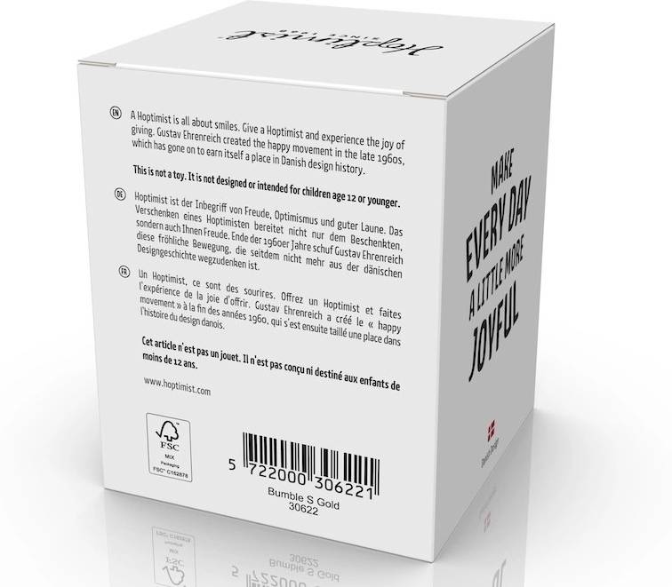 Hoptimist Figurka Hoptimist Bumble S Gold