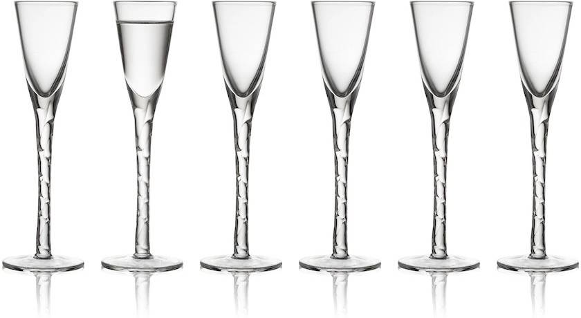 Lyngby Glas Sklenice na panáka Paris (sada 6 ks)