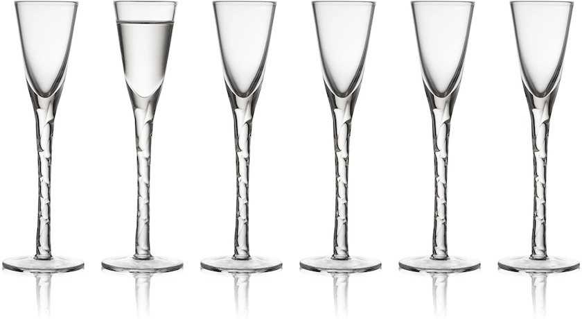 Lyngby Glas Sklenice na panáka Paris (sada 6 ks)