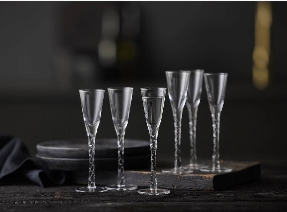 Lyngby Glas Sklenice na panáka Paris (sada 6 ks)