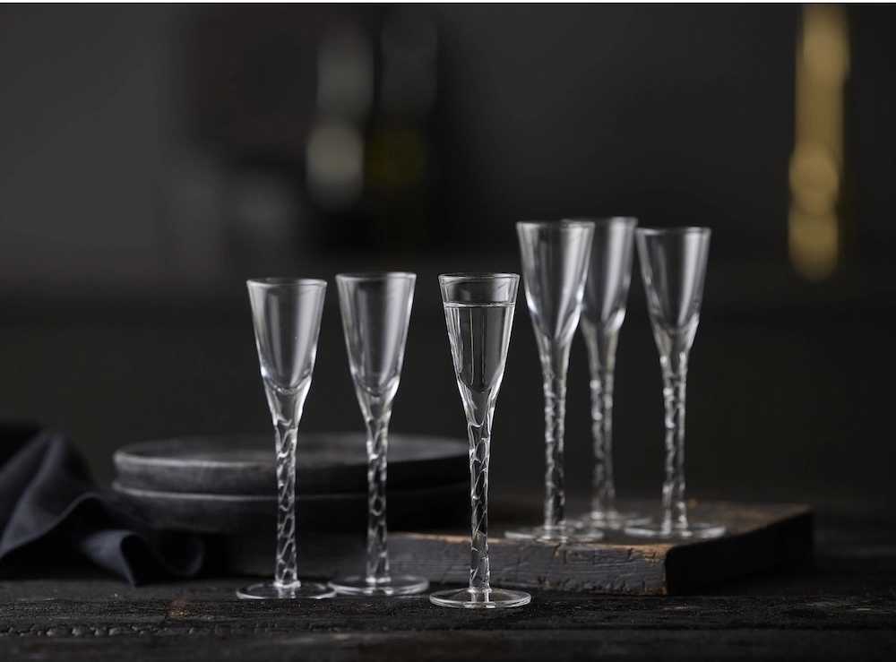 Lyngby Glas Sklenice na panáka Paris (sada 6 ks)