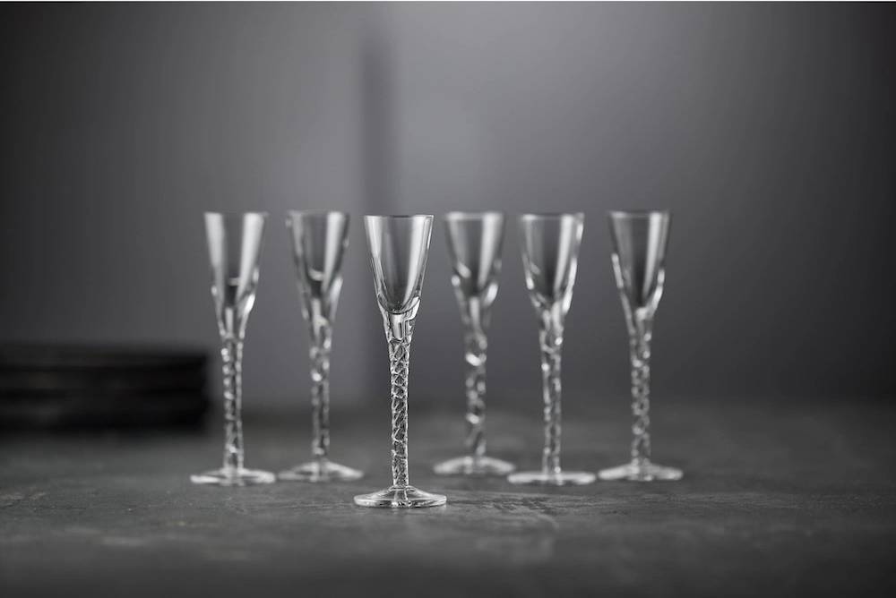 Lyngby Glas Sklenice na panáka Paris (sada 6 ks)