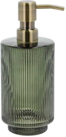 Södahl Dávkovač mýdla Clarity Dark Green Glass/Stainless