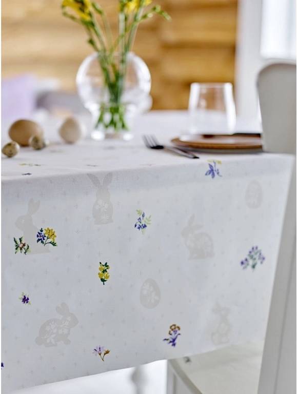 Södahl Akrylový ubrus s protiskluzovou úpravou Easter Blossom Multi