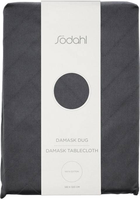 Södahl Kuchyňský ubrus ⌀180 Tiles Damask Ash