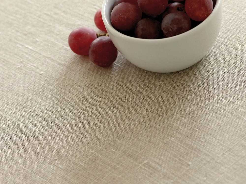 Södahl Akrylový ubrus s protiskluzovou úpravou 140 cm (role 20m) Basic Linen Nature