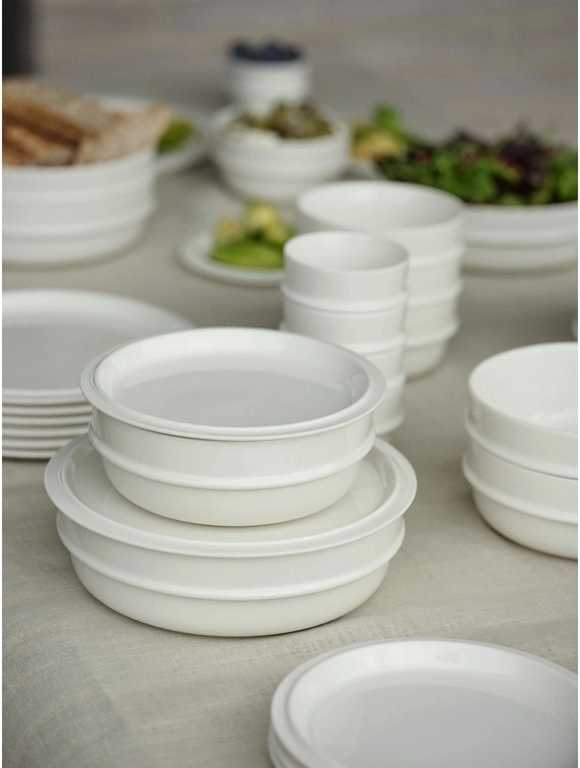 Zone Denmark Porcelánový dezertní talíř 20 cm Eau Offwhite