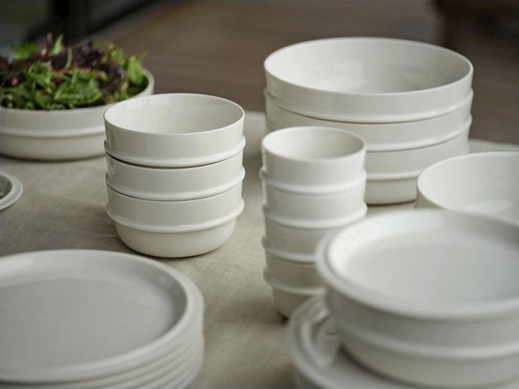 Zone Denmark Porcelánový dezertní talíř 20 cm Eau Offwhite