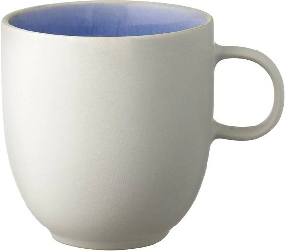 Studio Round Kameninový hrnek North 33 cl White/Shiny River