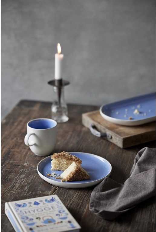 Studio Round Kameninový hrnek North 33 cl White/Shiny River