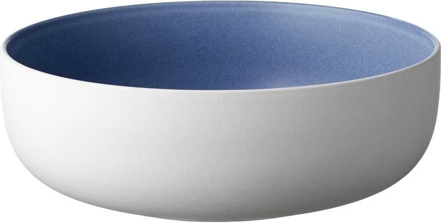 Studio Round Kameninová mísa na salát North 25 cm White/Matte River