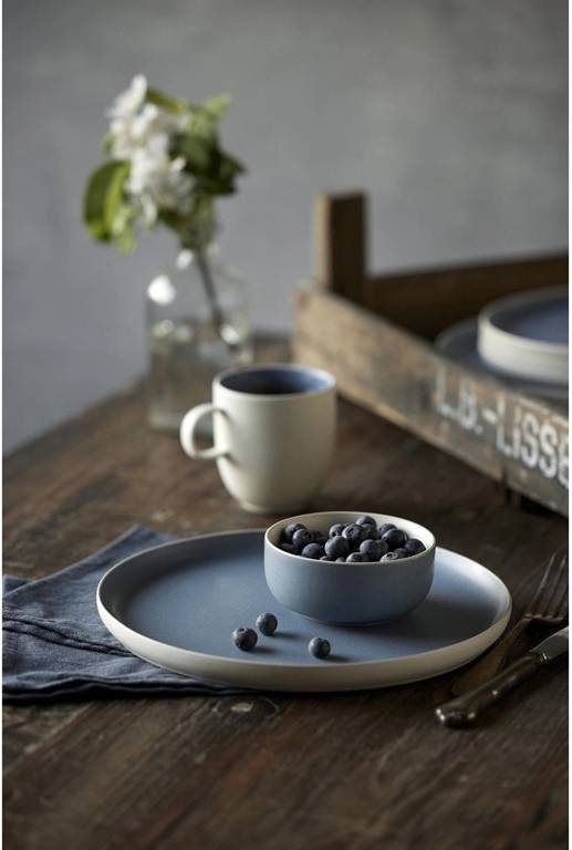 Studio Round Kameninová servírovací miska North 11 cm River mix (sada 4 ks)