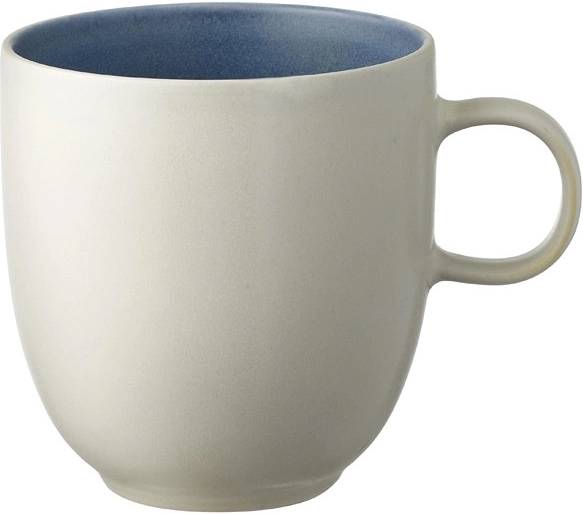 Studio Round Kameninový hrnek North 33 cl White/Matte River