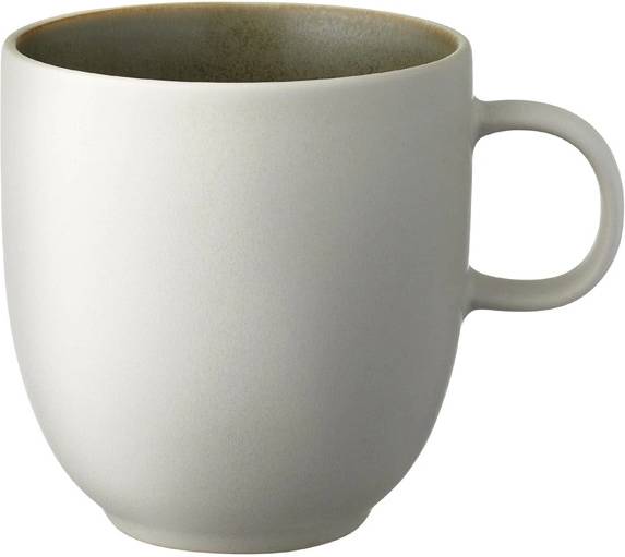 Studio Round Kameninový hrnek North 33 cl White/Matte Moss