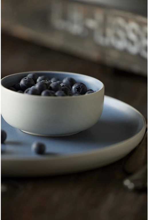 Studio Round Kameninová servírovací miska North 11 cm White/Matte River