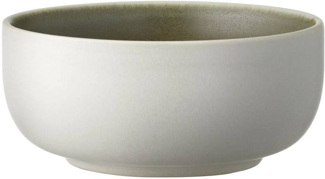 Studio Round Kameninová servírovací miska North 11 cm White/Matte Moss