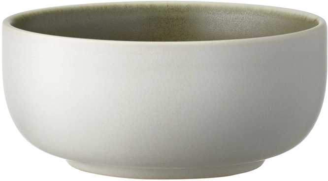 Studio Round Kameninová servírovací miska North 11 cm White/Matte Moss