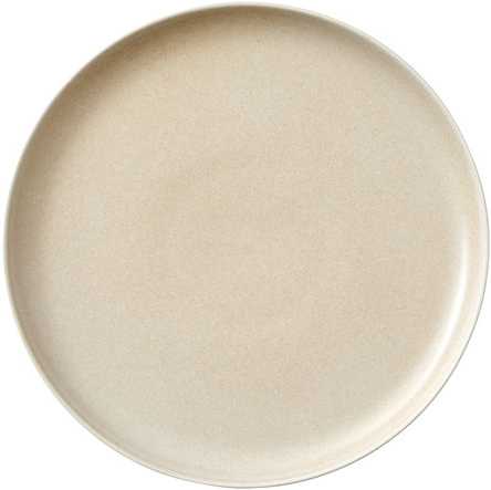 Studio Round Kameninový dezertní talíř North 21 cm White/Matte Sand