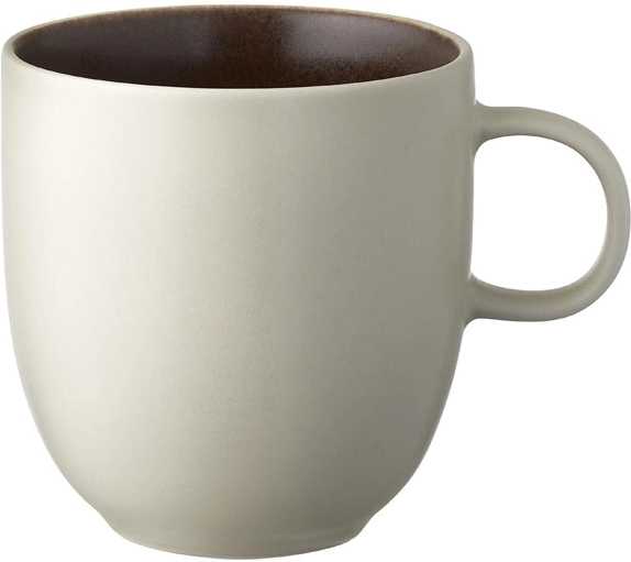 Studio Round Kameninový hrnek North 33 cl White/Matte Bark