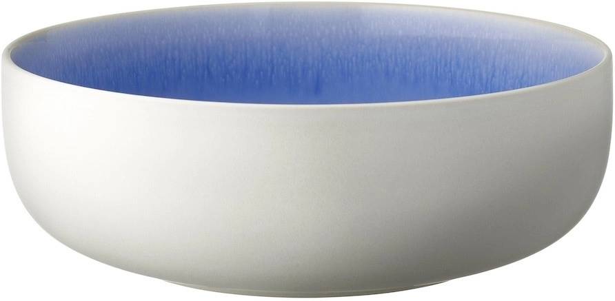 Studio Round Kameninová mísa na salát North 25 cm White/Shiny River