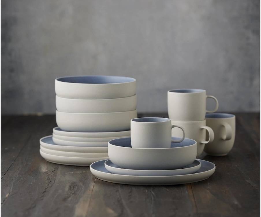 Studio Round Servírovací sada nádobí North White/Matte River