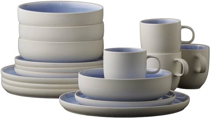 Studio Round Servírovací sada nádobí North White/Shiny River