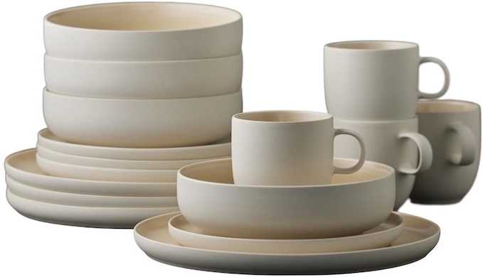 Studio Round Servírovací sada nádobí North White/Matte Sand