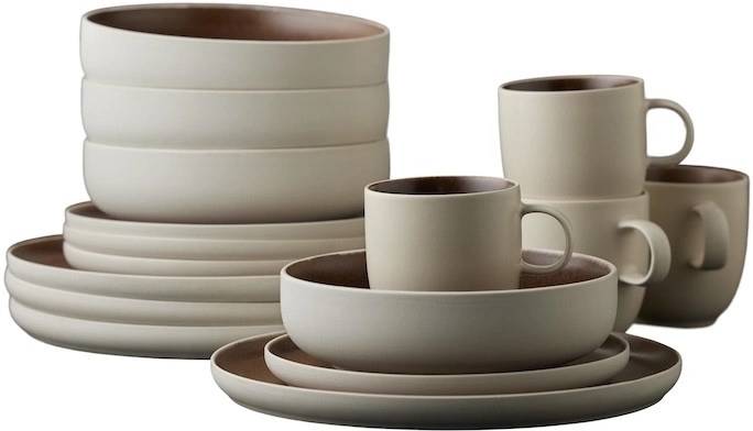 Studio Round Servírovací sada nádobí North White/Matte Bark