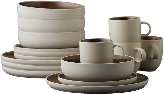 Studio Round Servírovací sada nádobí North White/Matte Bark