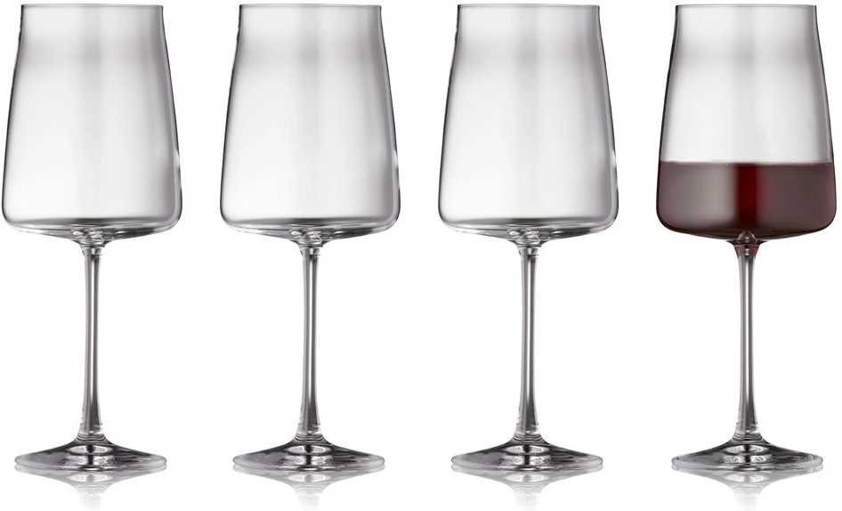 Lyngby Glas Sklenice na červené víno Zero 54cl (4 ks)