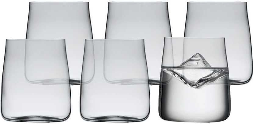 Lyngby Glas Sklenice na vodu Zero 42 cl (6 ks)