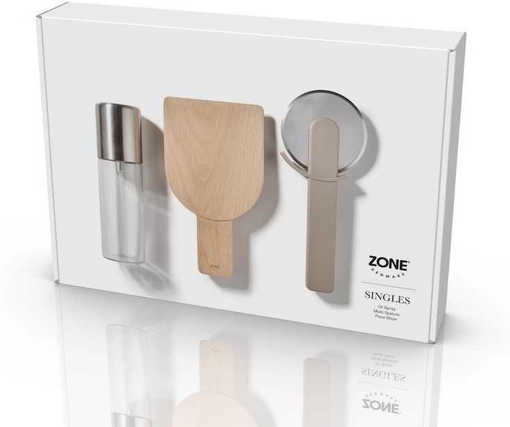 Zone Denmark Sada na pizzu Singles Soft Taupe