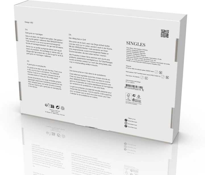 Zone Denmark Sada na pizzu Singles Soft Taupe