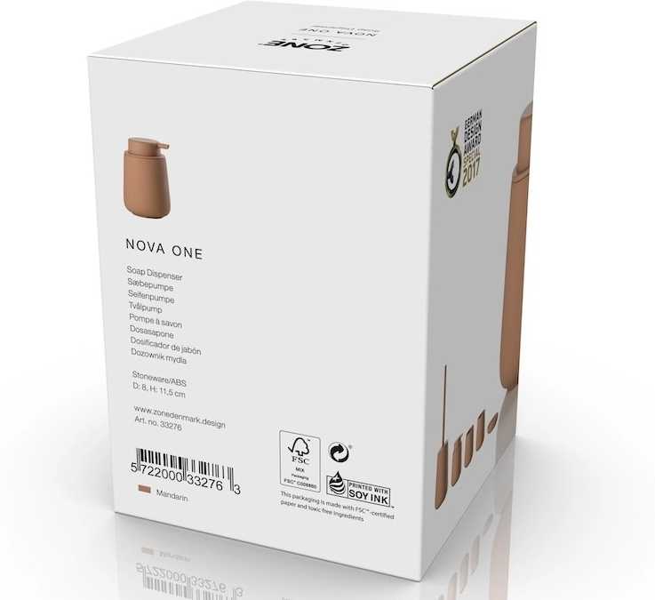Zone Denmark Dávkovač mýdla do koupelny Nova One Mandarine